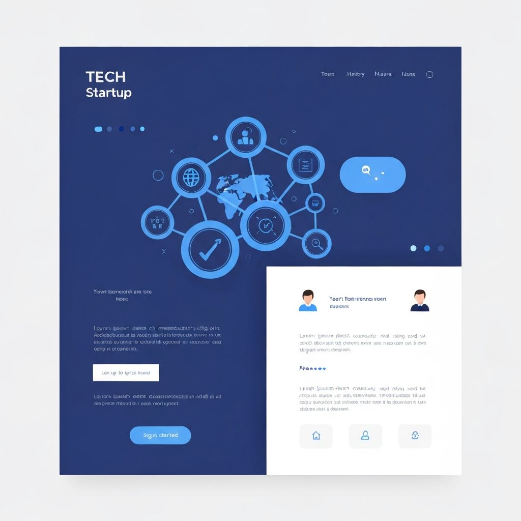 Landing Page de Startup Tech